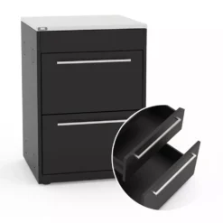 Weber Outdoorküche BBQ Built-in Kitchen 331 Mit Genesis EPX-435 | Ausstellungsstück -Campingbedarf Geschäft 2fach schubladen modul bbq outdoor kitchen anbausystem 1000 6 27747