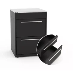 Weber Outdoorküche BBQ-Kitchen 331, 3 Modul Für Genesis E-435 -Campingbedarf Geschäft 2fach schubladen modul bbq outdoor kitchen anbausystem weber gas grillkueche schwarz 1000 7 26517