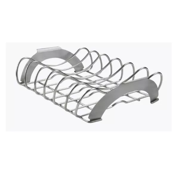 Napoleon PRO Edelstahl Spare Rib Halter 1 Napoleon PRO Edelstahl Spare Rib Halter