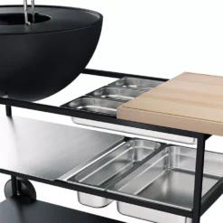 Fire Kitchen Höfats 5-teiliges Edelstahlbehälter-Set -Campingbedarf Geschäft 5teiliges edelstahl behaelter set hoefats fire kitchen zubehoer verschiedene groessen 1000 3 26342