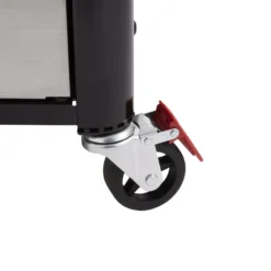 Weber Outdoorküche BBQ-Kitchen 231, 2er Set Für Genesis S-335 Mit Seitenkocher -Campingbedarf Geschäft Caster Locked SS rgb 11 26572