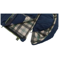 Deckenschlafsack Outwell Camper Lux, Reissverschluss Links 11 Deckenschlafsack Outwell Camper Lux, Reissverschluss Links -Campingbedarf Geschäft abnehmbare kapuze mit kissen outwell camper lux blau 1000 2 27916