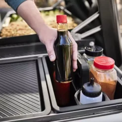 Weber Works Transportbehälter Mit Deckel -Campingbedarf Geschäft aufbewahrungsbox mit deckel klappgriff schwarzer transportbehaelter aus kunststoff weber works 1000 7 26560