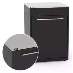 Weber Outdoorküche BBQK4 Built-in Kitchen - 3MOD SB - Genesis -Campingbedarf Geschäft bbq kitchen outdoor kueche tuermodul arbeitsplatte individuell verstellbar vollverzinkt pulverbeschichtet 1000 6 26107