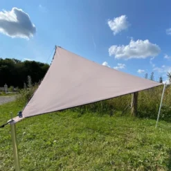 Camping-Sonnensegel Bent TC Zip Canvas Scandinavian, Design: Misty Rose