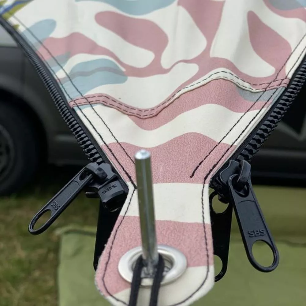 Camping-Sonnensegel Bent TC Zip Canvas Scandinavian, Design: Forrest Linches 3 Camping-Sonnensegel Bent TC Zip Canvas Scandinavian, Design: Forrest Linches – Bild 3