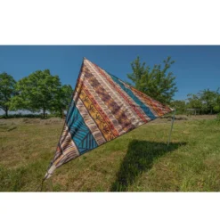 Camping-Sonnensegel Bent TC-Zip-Canvas Single, Afrika Druck -Campingbedarf Geschäft bent tc zip canvas single afrika druck sonnensegel 1000 2 24376