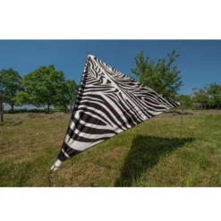 Verbindbares Tarp Bent TC-Zip-Canvas Single, Zebra Druck -Campingbedarf Geschäft bent tc zip canvas single zebra druck verbindbares tarp 1000 2 24382