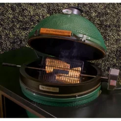 Drehspiess Mit Motor Big Green Egg Rotisserie-Set Für Big Green Egg L -Campingbedarf Geschäft big green egg grillzubehoer motorischer drehspiess bge large 1000 2 26249