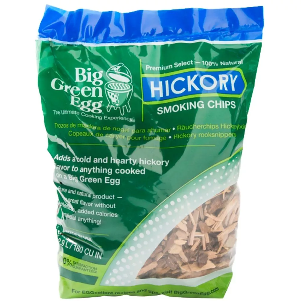 Räucherchips Big Green Egg Hickory Holz Chips 1 Räucherchips Big Green Egg Hickory Holz Chips