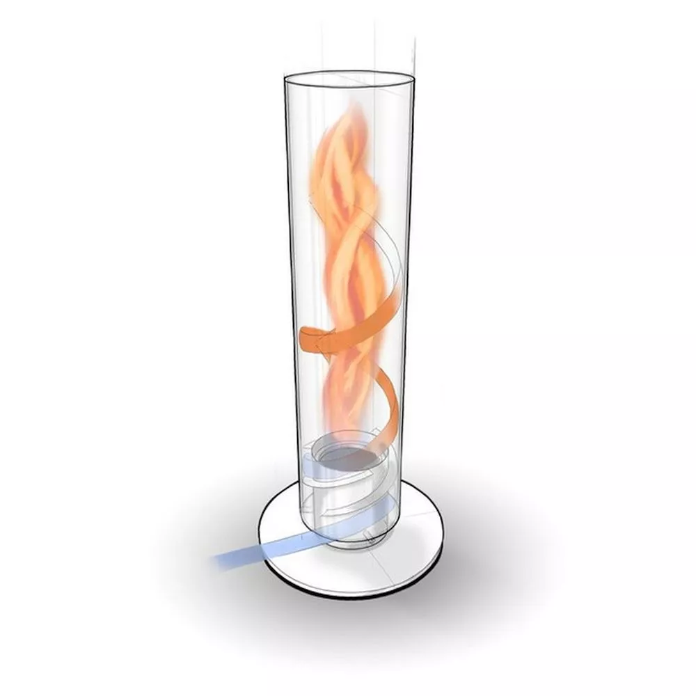 Tischfeuer Höfats SPIN 900, Schwarz 2 Tischfeuer Höfats SPIN 900, Schwarz – Bild 2