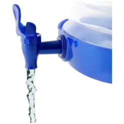 Faltbarer Wasserbehälter Brunner Blue Pearl, 5,5 Liter -Campingbedarf Geschäft brunner blue pearl wasserkanister wassertank 1000 2 21602