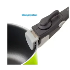 Camping-Kochgeschirr Brunner Popote Juniper 8+1 Ø 24 -Campingbedarf Geschäft brunner kochgeschirr popote juniper durchmesser 24cm metallgriffe mit silikonbezug 1000 4 28291