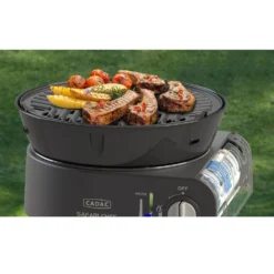 Gaskartuschenkocher Cadac Dometic Safari Chef 30 Compact -Campingbedarf Geschäft cadac dometic camping grill safari chef compact 30 picknickgrill mobilgrill 1000 7 23915