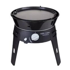 Gaskartuschenkocher Cadac Dometic Safari Chef 30 HP Deluxe -Campingbedarf Geschäft cadac dometic safari chef 30 hp deluxe schwarzer gasgrill inklusive grillplatte 2 27795