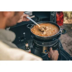 Gaskartuschenkocher Cadac Dometic Safari Chef 30 HP Deluxe -Campingbedarf Geschäft cadac dometic safari chef 30 hp deluxe schwarzer gasgrill mobiler grill 10 27795