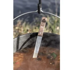 Petromax Schöpfkelle -Campingbedarf Geschäft camping besteck outdoor kuechen kochutensilie petromax schoepfkelle edelstahl griff walnussholz 1000 4 26193