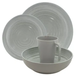 Campinggeschirr Eurotrail Altea Melamin-Geschirrset