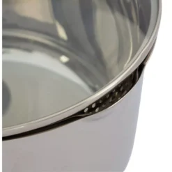 Camping-Kochtopf Eurotrail Gerona Mit Deckel, 1,5 Liter -Campingbedarf Geschäft camping induktions kochtopf eurotrail gerona 1 5 liter abgiessoeffnung sieb 1000 5 22118