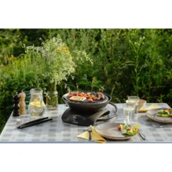 Tischgrill Campingaz Stove 360 Grill CV -Campingbedarf Geschäft campingaz 360 grill cv tischgrill anthrazit gaskartuschengrill kocher 1000 9 23546