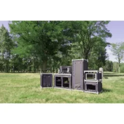 Campingschrank Westfield ModuCamp Hochschrank, Anthrazit -Campingbedarf Geschäft campingschraenke westfield moducamp modu camp campingmoebel 2 17811