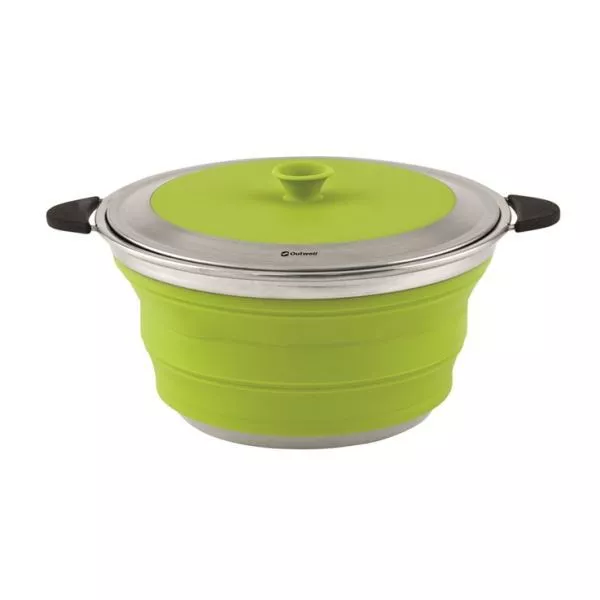 Faltbarer Campingtopf Outwell Collaps Mit Deckel L 4,5 Liter, Lime Green 1 Faltbarer Campingtopf Outwell Collaps Mit Deckel L 4,5 Liter, Lime Green