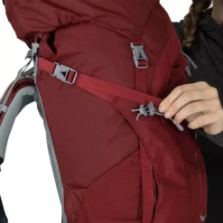Damenrucksack Osprey Ariel 55 WM/L, Claret Red 26 Damenrucksack Osprey Ariel 55 WM/L, Claret Red -Campingbedarf Geschäft damenrucksack trekkingrucksack osprey ariel 55 claret red wm l 1000 6 22206