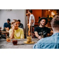 Höfats Spin 120 Tischfeuer, Gold 7 Höfats Spin 120 Tischfeuer, Gold -Campingbedarf Geschäft edles tischfeuer hoefats spin 120 outdoor windlicht gold 1000 3 22374