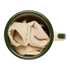 Emaille-Tasse Nordisk Madam Blå Cup | 350 Ml | Cream -Campingbedarf Geschäft emaillierte kaffee tee tasse nordisk madam bla becher 350 ml cream 1000 3 28271