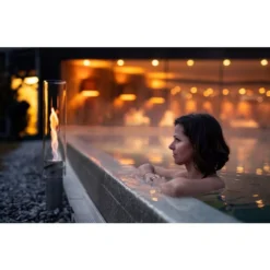 Höfats Spin 120 Erhöhung, Silber -Campingbedarf Geschäft erhoehung fuer das spin 120 hoefats tischfeuer silber windlicht outdoortischfeuer 1000 2 22375