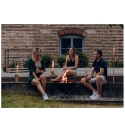 Höfats Spin 90/900 Erhöhung, Schwarz -Campingbedarf Geschäft erhoehung fuer das spin 90 hoefats tischfeuer gartenwindlicht windlichter outdoortischfeuer 1000 2 25773