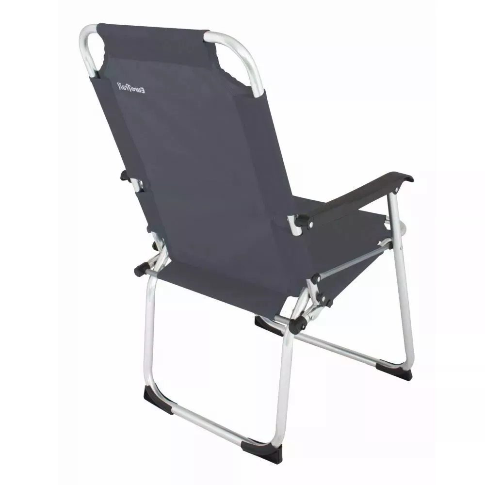 Campingstuhl Eurotrail Moita, Schwarz 2 Campingstuhl Eurotrail Moita, Schwarz – Bild 2