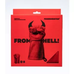 Feuermeister Grillhandschuhe, Leder -Campingbedarf Geschäft feuermeister grillhandschuh grillhandschuhe lederhandschuhe leder handschuhe rot 3 2 17301