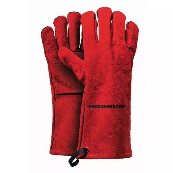 Feuermeister Premium BBQ Grillhandschuhe, Leder, Grösse 8 1 Feuermeister Premium BBQ Grillhandschuhe, Leder, Grösse 8