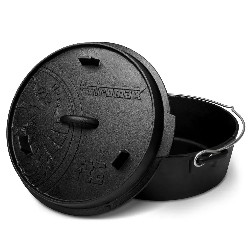 Dutch Oven Petromax Feuertopf Ft6-t Planer Boden, Ø 25,2 Cm 2 Dutch Oven Petromax Feuertopf Ft6-t Planer Boden, Ø 25,2 Cm – Bild 2