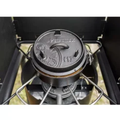 Dutch Oven Petromax Ft3-t, Gusseisentopf, Planer Boden, Ø 16 Cm -Campingbedarf Geschäft feuertopf planer boden petromax ft3 t fuer grill backofen herd vorbehandelte oberflaeche seasoned finished 1000 6 24495