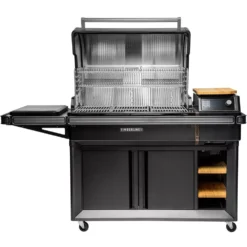 Holzpelletgrill Traeger Timberline XL INT, Schwarz | Ausstellungsstück -Campingbedarf Geschäft grillen drei ebene timberline int pellet traeger 1000 4 28679
