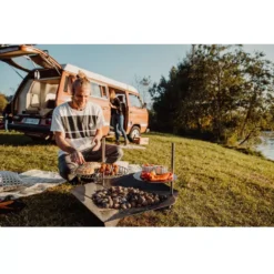 Grillrost 45 Höfats Für Triple Feuerschale -Campingbedarf Geschäft grillrost 45 triple hoefats feuerschale bratrost grill zubehoer campinggrill grill zubehoer aus edelstahl 1000 2 22393