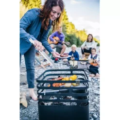 Grillrost Höfats Für Cube Feuerkorb -Campingbedarf Geschäft grillrost cube hoefats campinggrill feuerstelle feuerkorb grillen outdoor 1000 3 22344