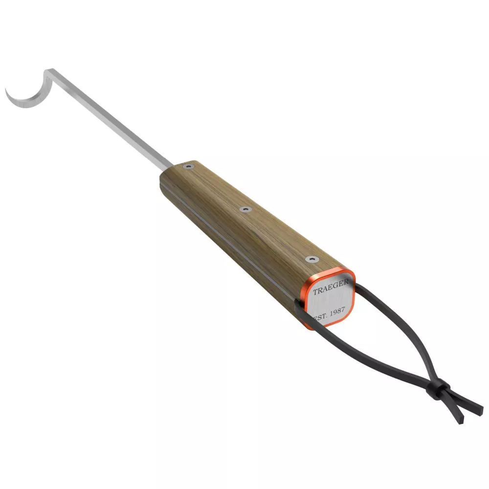 Grill-Wendehaken Traeger BBQ-Wendehaken 'Schweineschwanz' 1 Grill-Wendehaken Traeger BBQ-Wendehaken 'Schweineschwanz'