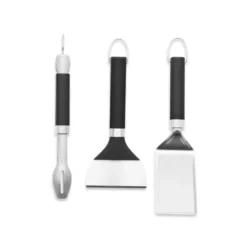 Weber 3-teiliges Plancha Zubehörset 5 Weber 3-teiliges Plancha Zubehörset -Campingbedarf Geschäft grillwender grillschaber grillzange edelstahl grillzubehoer weber grillplatte plancha 1000 2 26566