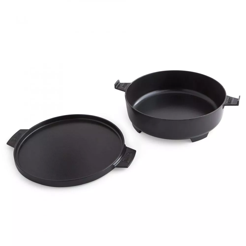 Weber Crafted 2in1 Dutch Oven & Pfanne - Gourmet BBQ System 2 Weber Crafted 2in1 Dutch Oven & Pfanne - Gourmet BBQ System – Bild 2