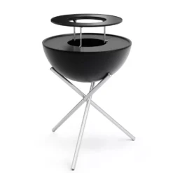 Höfats Bowl 70 Warmhaltering -Campingbedarf Geschäft gusseisernes grill zubehoer hoefas bowl 70 schwarz 1000 2 25136