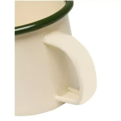 Emaillierte Tasse Nordisk Madam Blå, 250 Ml -Campingbedarf Geschäft henkelbecher emaille cremefarbener trinkbecher nordisk madam bla 250ml small 1000 2 26776