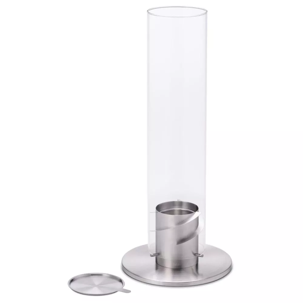 Höfats Spin 120 Tischfeuer, Silber 2 Höfats Spin 120 Tischfeuer, Silber – Bild 2