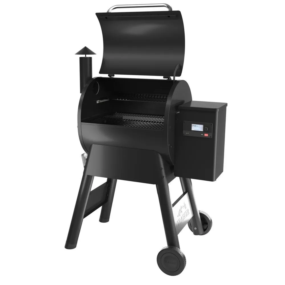 Pelletgrill Traeger PRO D2 575, Schwarz, Inklusive Meater Plus 2 Pelletgrill Traeger PRO D2 575, Schwarz, Inklusive Meater Plus – Bild 2