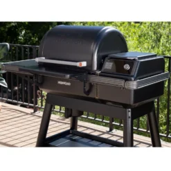 Pellet-Smoker Traeger Ironwood International + Pelletsensor -Campingbedarf Geschäft internes kochlicht ofenaehnliche steuerung traeger ironwood international 1000 12 24771