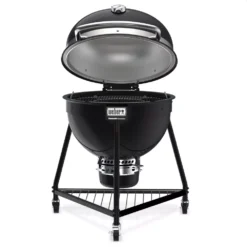 Holzkohlegrill Weber Summit Kamado E6 -Campingbedarf Geschäft kamadogrill weber summit kamado e 6 stahlgrill mit gbs edelstahlgrillrost holzkohlegrill 1000 3 22087
