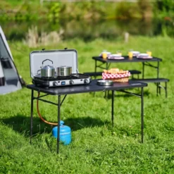 Coleman Campingtisch, Mittel -Campingbedarf Geschäft klapptisch coleman campingtisch medium mittel camping falttisch zweigeteilte tischplatte 1000 6 26338