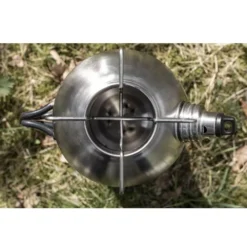 Petromax Edelstahl-Feuerkanne, 1,5 Liter -Campingbedarf Geschäft kochendes wasser dank doppelwand einfache befeuerung feuerschale inklusive fuesse kippsicherer stand 1000 6 26194